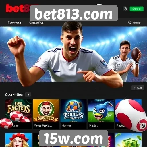 Variedade de jogos disponíveis em bet813.com